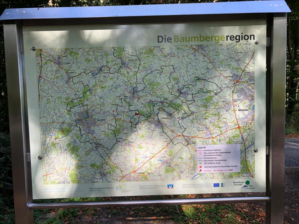 Willa Baumberger Ferienhaus Mit Garten & Wintergarten Mit 3 Schlafzimmern & 2 Baedern Nottuln Zewnętrze zdjęcie